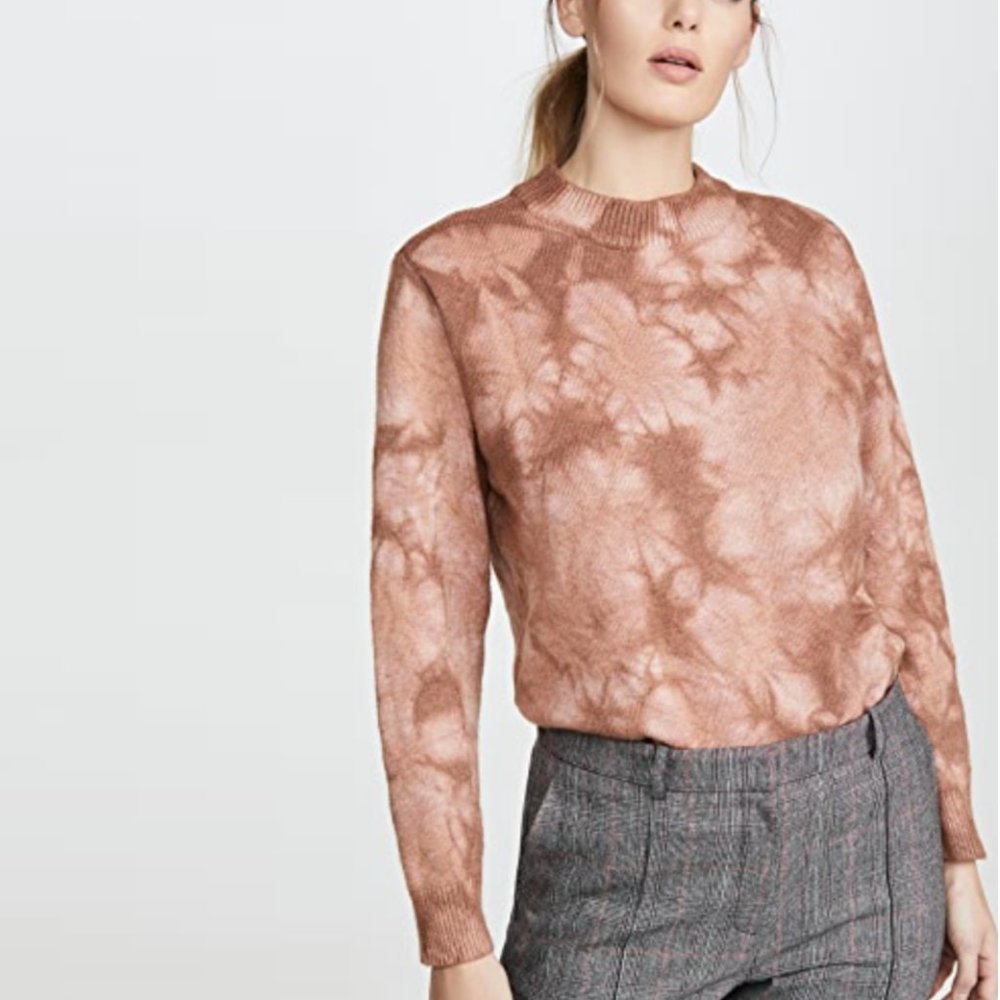 KNOT SISTERS Image Sweater in Tie-dye, Tobacco, S
